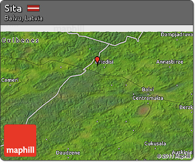 Satellite 3D Map of Sita