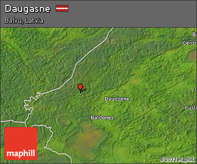 Satellite 3D Map of Daugasne