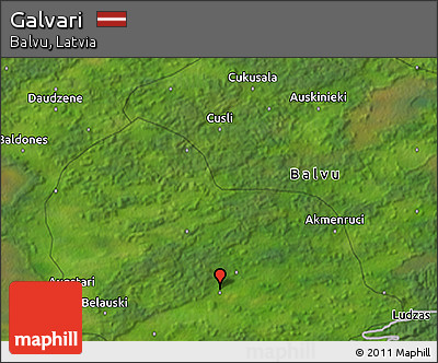 Satellite 3D Map of Galvari