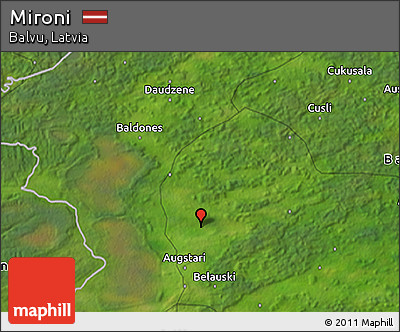 Satellite 3D Map of Mironi