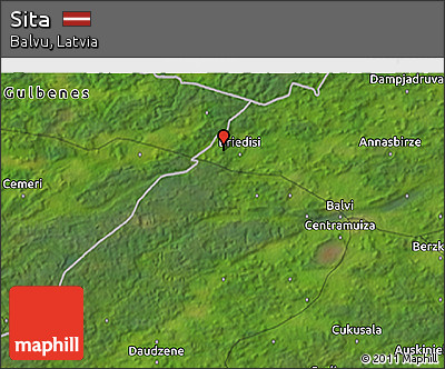 Satellite 3D Map of Sita
