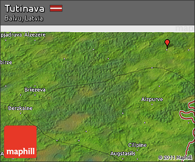 Satellite 3D Map of Tutinava
