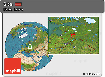Satellite Location Map of Sita