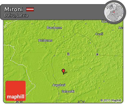 Physical Map of Mironi