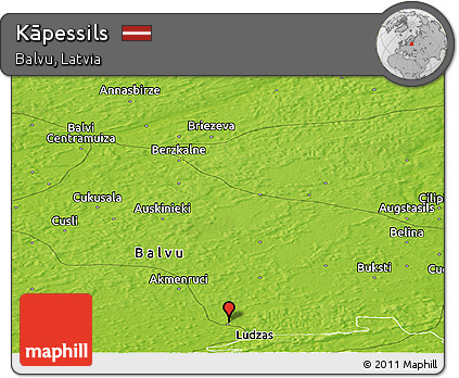 Physical Panoramic Map of Kāpessils