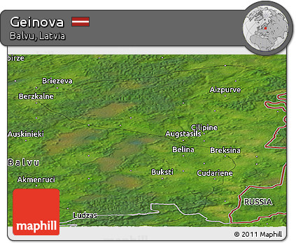 Satellite Panoramic Map of Geinova