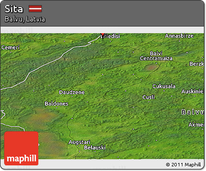 Satellite Panoramic Map of Sita