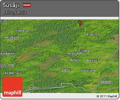 Satellite Panoramic Map of Susāji