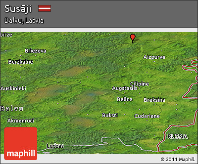 Satellite Panoramic Map of Susāji