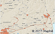 Shaded Relief Map of Bol'shiye Oshvortsy