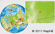 Physical Location Map of Sukhoy Log