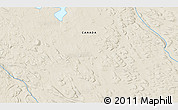 Shaded Relief 3D Map of the area around 57° 3' 8" N, 66° 13' 29" W