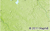 Physical Map of the area around 57° 3' 8" N, 66° 13' 29" W