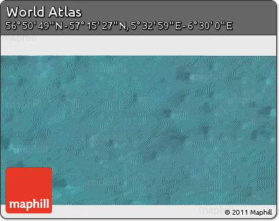 Satellite 3D Map of the Area around 57° 3' 8" N, 6° 1' 30" E