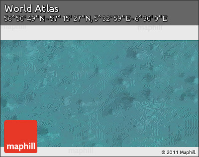 Satellite 3D Map of the Area around 57° 3' 8" N, 6° 1' 30" E
