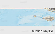 Shaded Relief Panoramic Map of the area around 57° 3' 8" N, 6° 43' 29" W