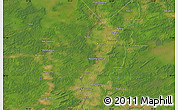 Satellite Map of the area around 57° 3' 8" N, 70° 37' 30" E