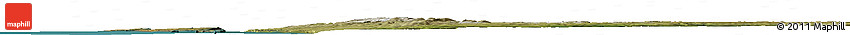 Satellite Horizon Map of the Area around 57° 3' 8" N, 76° 25' 30" W