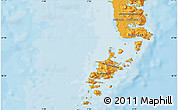 Political Map of the area around 57° 3' 8" N, 7° 34' 30" W