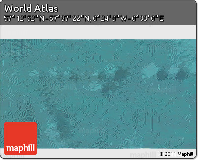 Satellite 3D Map of the Area around 57° 25' 7" N, 0° 4' 30" E