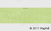 Physical Panoramic Map of the area around 57° 25' 7" N, 101° 4' 29" W