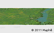 Satellite Panoramic Map of the area around 57° 25' 7" N, 102° 4' 29" E