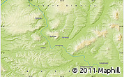 Physical Map of the area around 57° 25' 7" N, 102° 55' 30" E