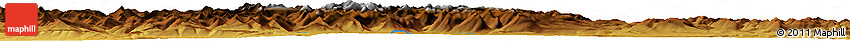 Physical Horizon Map of the Area around 57° 25' 7" N, 124° 1' 30" W Physical Horizon Map of the Area around 57° 25' 7" N, 124° 1' 30" W