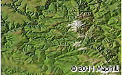 Satellite Map of the area around 57° 25' 7" N, 126° 43' 29" E