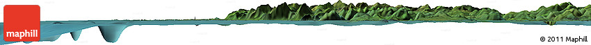 Satellite Horizon Map of the Area around 57° 25' 7" N, 135° 55' 30" W Satellite Horizon Map of the Area around 57° 25' 7" N, 135° 55' 30" W