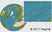 Satellite Location Map of the area around 57° 25' 7" N, 15° 13' 29" W
