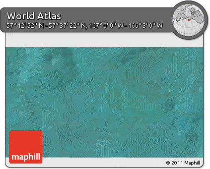 Satellite 3D Map of the Area around 57° 25' 7" N, 166° 31' 30" W