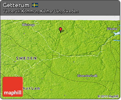 Physical 3D Map of Getterum