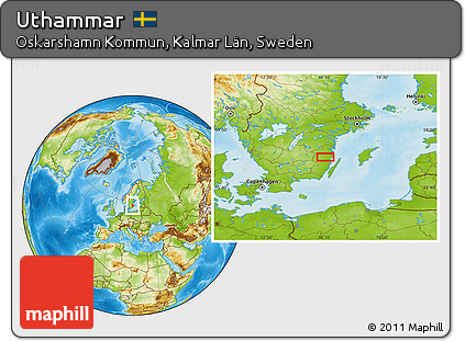 Physical Location Map of Uthammar