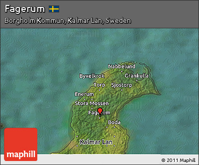 Satellite 3D Map of Fagerum