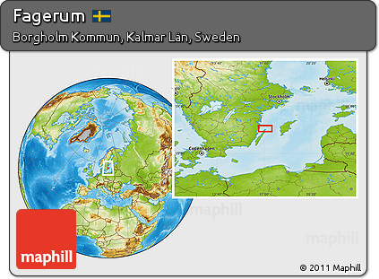 Physical Location Map of Fagerum