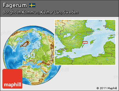 Physical Location Map of Fagerum
