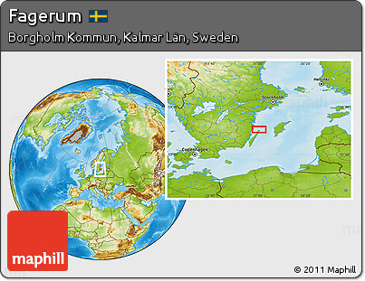 Physical Location Map of Fagerum