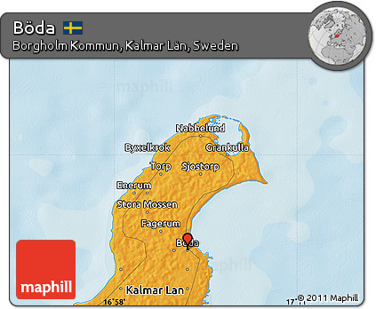 Political Map of Böda