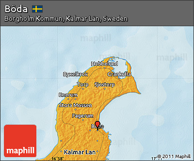 Political Map of Böda