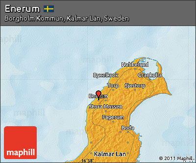 Political Map of Enerum