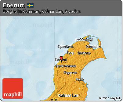 Political Map of Enerum