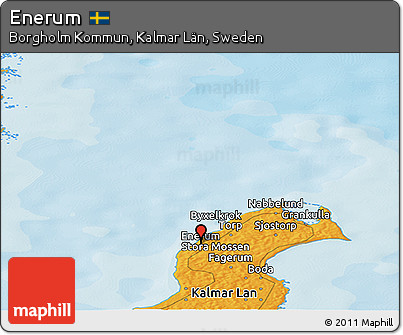 Political Panoramic Map of Enerum