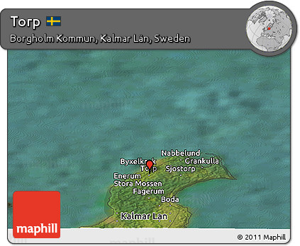 Satellite Panoramic Map of Torp