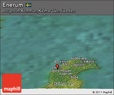 Satellite Panoramic Map of Enerum