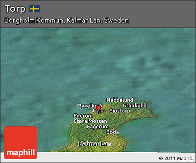 Satellite Panoramic Map of Torp