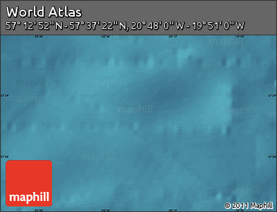 Satellite Map of the Area around 57° 25' 7" N, 20° 19' 30" W