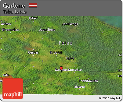 Satellite 3D Map of Garlene