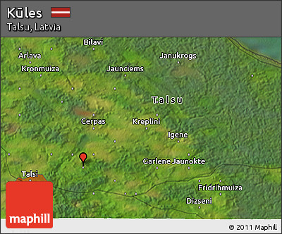 Satellite 3D Map of Kūles