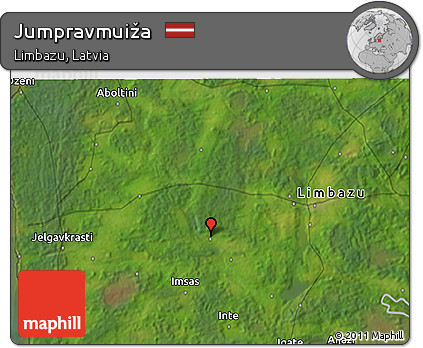 Satellite 3D Map of Jumpravmuiža